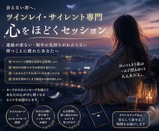 ツインレイ心整理セッションします