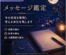 お試しメッセージ鑑定致します イメージ1