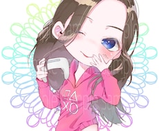 透明感溢れるアイコンを描きます イメージ1