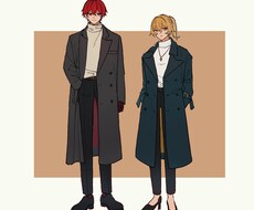 キャラデザ・立ち絵制作します 魅力的なキャラクターイラスト作成します