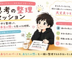 どうしたらいいのかわからない人の頭の中を整理します イメージ1