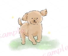 ゆるかわペットイラスト描きます イメージ1