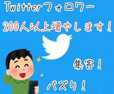Twitterフォロワー200人増やします 日本人のアクティブユーザーです！！