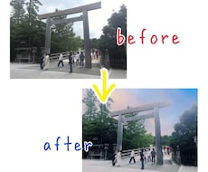 画像制作、画像合成、簡単なレタッチします イメージ1