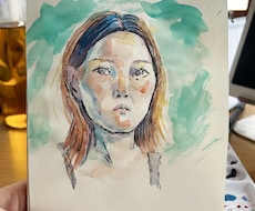 プレゼント・記念に！水彩画を制作いたします イメージ1