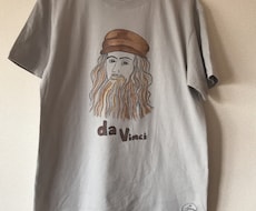 リクエストイメージをTシャツに描きます イメージ1