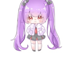 あなただけのキラキラお目目のミニキャラ描きます あなたや好きをかわいいキャラに描きます！