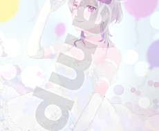 ウェディングドレスイラストを描きます イメージ1