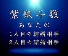 紫微斗数で分かる結婚相手をズバリ鑑定します あなたの1人目の結婚相手、2人目の結婚相手を教えます✨️