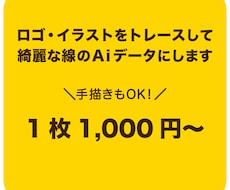 Illustratorで画像や絵のトレースをします 手描きのロゴやイラストをトレースしてデータ化します