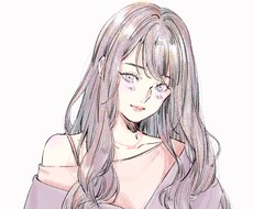 透明感のあるふわっとした似顔絵作成します SNSやLINE用アイコンを探している方へ♪