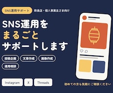 Instagram等のSNS運用をお手伝いします イメージ1