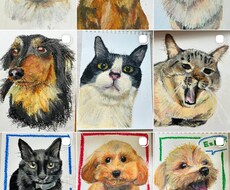 クレヨンで絵を描きます イメージ1