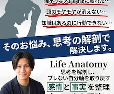 感情と事実を整理し、ブレない自分軸を取り戻します 共感だけで終わらせない！頭のモヤモヤを整理する思考の伴走支援