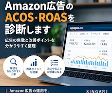 Amazon広告のACOS・ROASを診断ます イメージ1