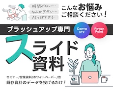 Canva・パワポ資料をブラッシュアップします イメージ1