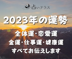 2023年あなたの運勢を2000文字でお伝えします 全体運・恋愛運・金運・仕事運・健康運　全５ジャンルすべて