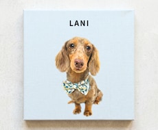 愛犬、猫、ペットの似顔絵アートを作ります イメージ1