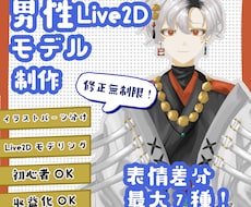 先着3名格安！クールなVTuberモデル制作します あなたのご希望に沿ったキャラをお作りします！
