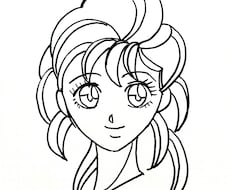 色紙に絵を描きます モノクロの世界をお楽しみ下さい