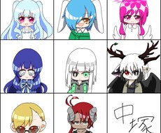 デフォルメアイコン描きます イメージ1