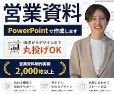 売上5億の元営業マンが営業資料を作成します 商談で伝わる営業資料をPowerPointで作成します