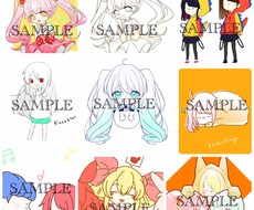 アイコンやヘッダーを描きます お客様のご期待に応えられるよう頑張ります(*´∀｀*)