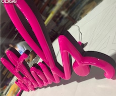 アクリルネオンチャンネル文字 看板サイン制作します ステンレス＋アクリル 防水室外用可能