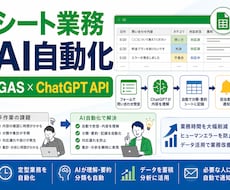 シート業務をAI自動化します イメージ1
