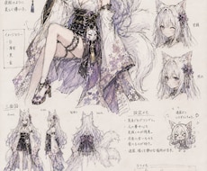 オリジナルキャラ制作☆あなたの理想を描きます イメージ1