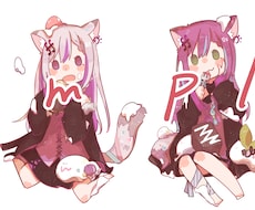 ミニキャラ描きます ゆるふわな絵柄を求めてる方にオススメ