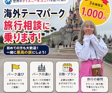 海外ディズニー旅行の相談に乗ります イメージ1