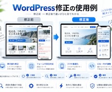 WordPressの不具合を迅速に修正します イメージ1