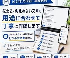 ビジネス文章を自然に整えます イメージ1