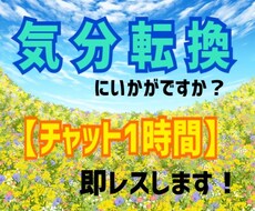 チャット1時間 ☆1時間みっちり即レスします イメージ1
