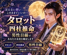 四柱推命×タロットで宿命と未来を読み解きます 生年月日に刻まれた宿命。お相手の本質と未来への道を紐解きます
