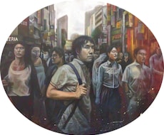 油絵で写実的な肖像画(F8号サイズ)を描きます キャンバスに永久に記録される自分。