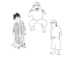 個性的な絵柄で目を惹く人物イラストを描きます