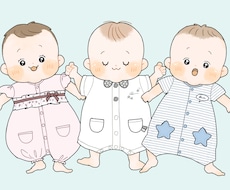 赤ちゃんの似顔絵作成します イメージ1