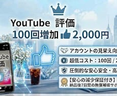 YouTube評価を増加します イメージ1
