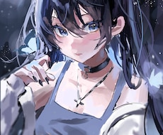 透明感のある配信用イラスト描きます 透明感のあるイラストを描きます
