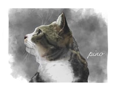 動物のご家族にがおえを作成します イメージ1