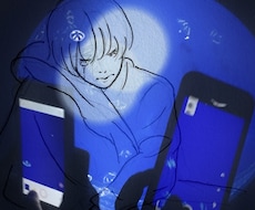写真と線で描く、印象的な人物を描きます イメージ1