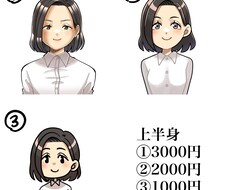 アイコンなどに使えるアニメ風似顔絵描きます イメージ1