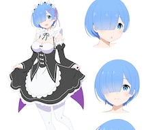 アニメの絵柄を真似てオリジナルキャラ等色々描けます イメージ1
