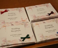 ペーパーアイテム一式デザインします 結婚式のペーパーアイテム一式デザインします