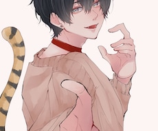 ふんわりかっこよく！ご希望のイラストお描きます 貴方だけのイラストを！素敵なイラストになるよう心掛けてます！