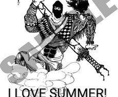 作品名【I LOVE SUMMER!】忍者います イメージ1