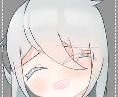 可愛くて透明感のあるアイコンを描きます イメージ1