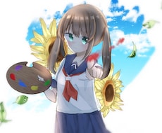かわいくて透明感のある1枚絵お描きします イメージ1